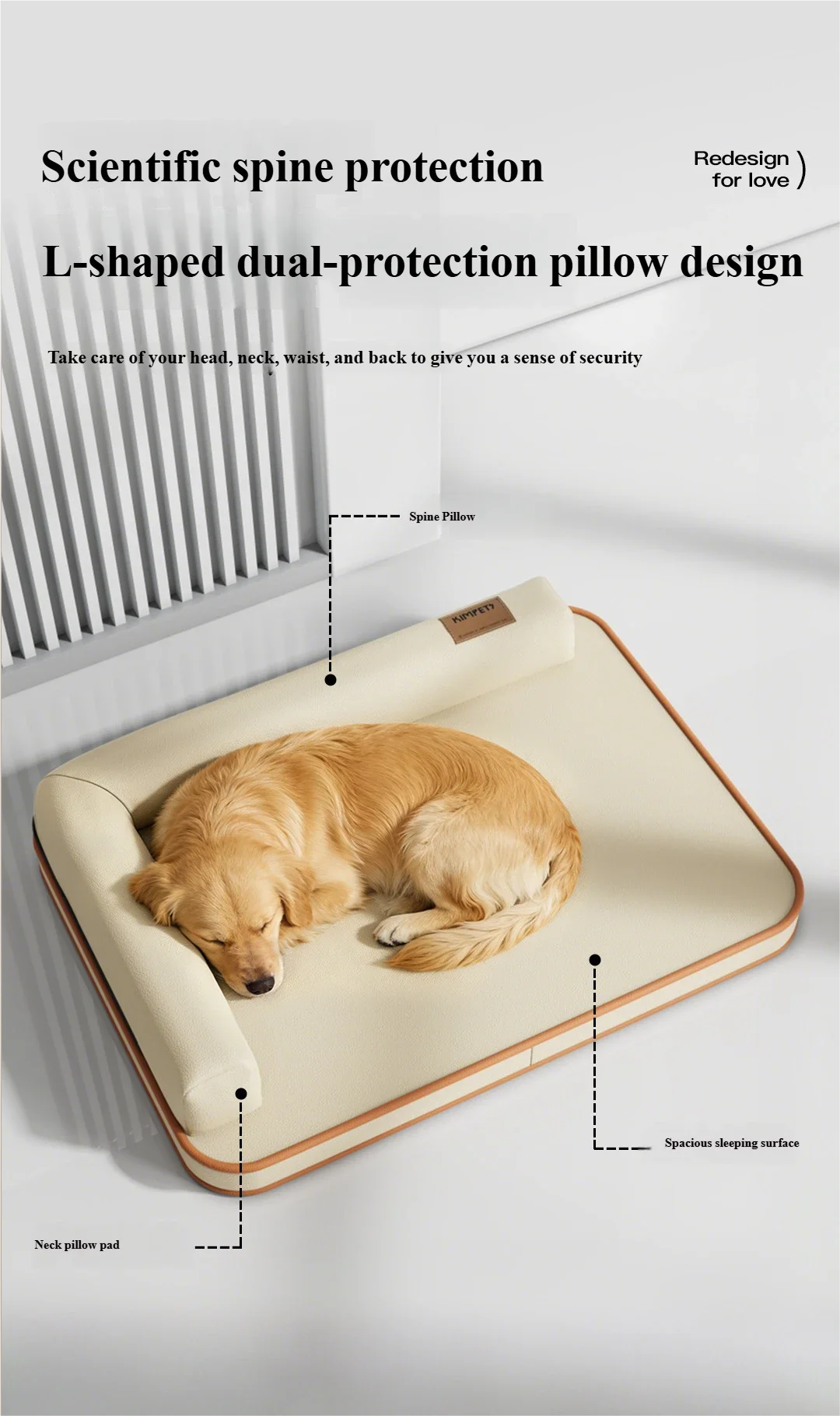 Dog Mat Dog Bed All Seasons Suitable Waterproof Tear Resistant Removable Washable For Medium Large Dogs Anti Slip Bottom Design