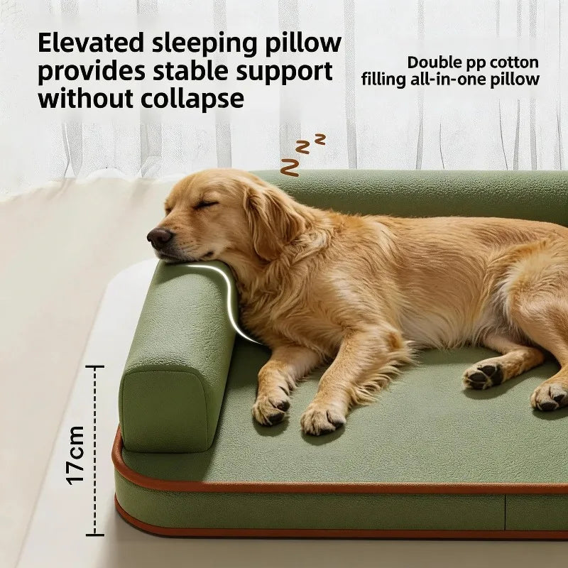 Dog Mat Dog Bed All Seasons Suitable Waterproof Tear Resistant Removable Washable For Medium Large Dogs Anti Slip Bottom Design