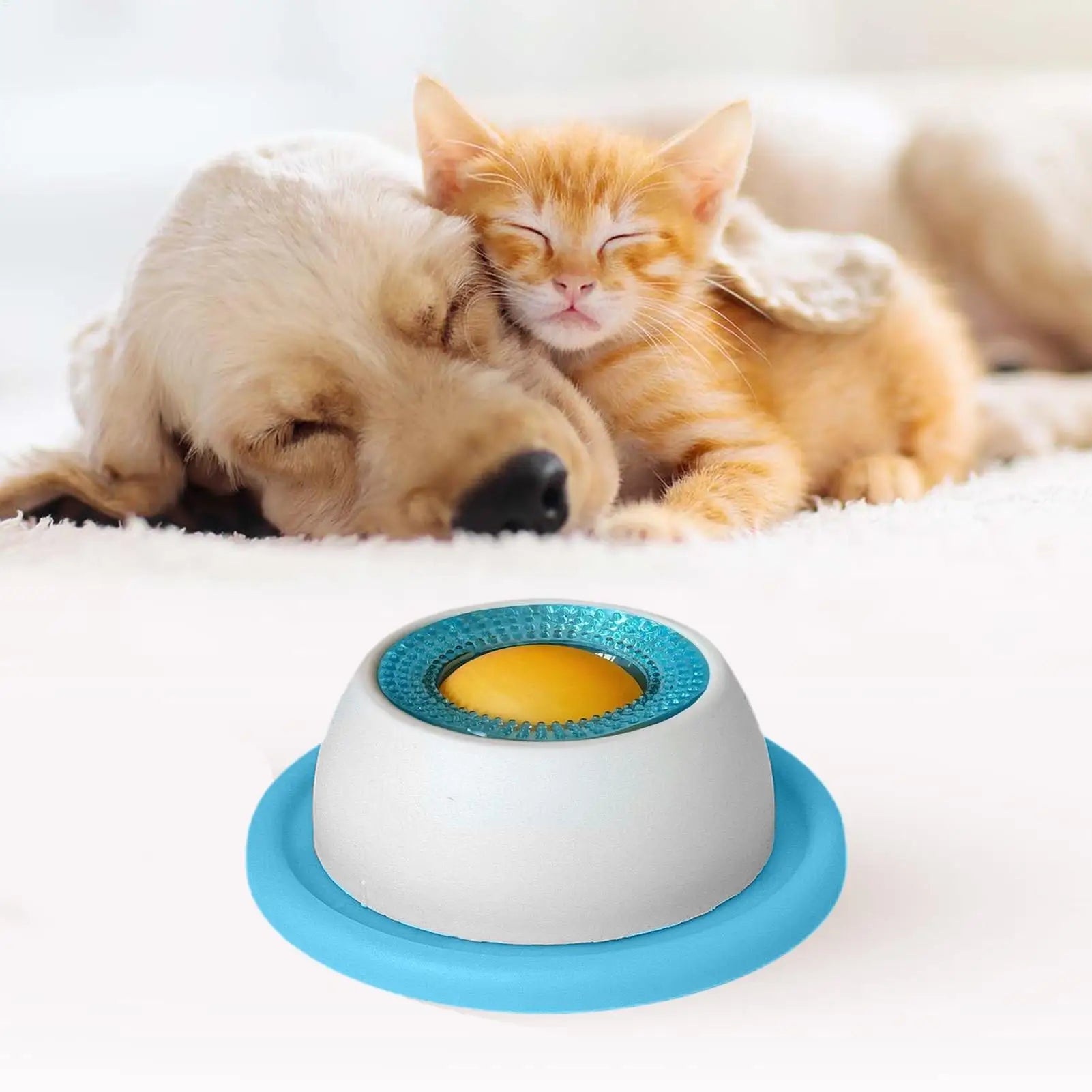 Lick Toys For Dogs Interactive Dog Toys Slow Feeder Food Dispenser For Puppy Training Enrichment Cat Feeding Crate Accessory